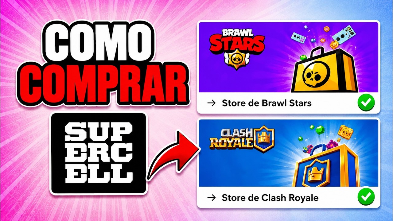 COMO COMPRAR EN LA SUPERCELL STORE - Paso a Paso ✅