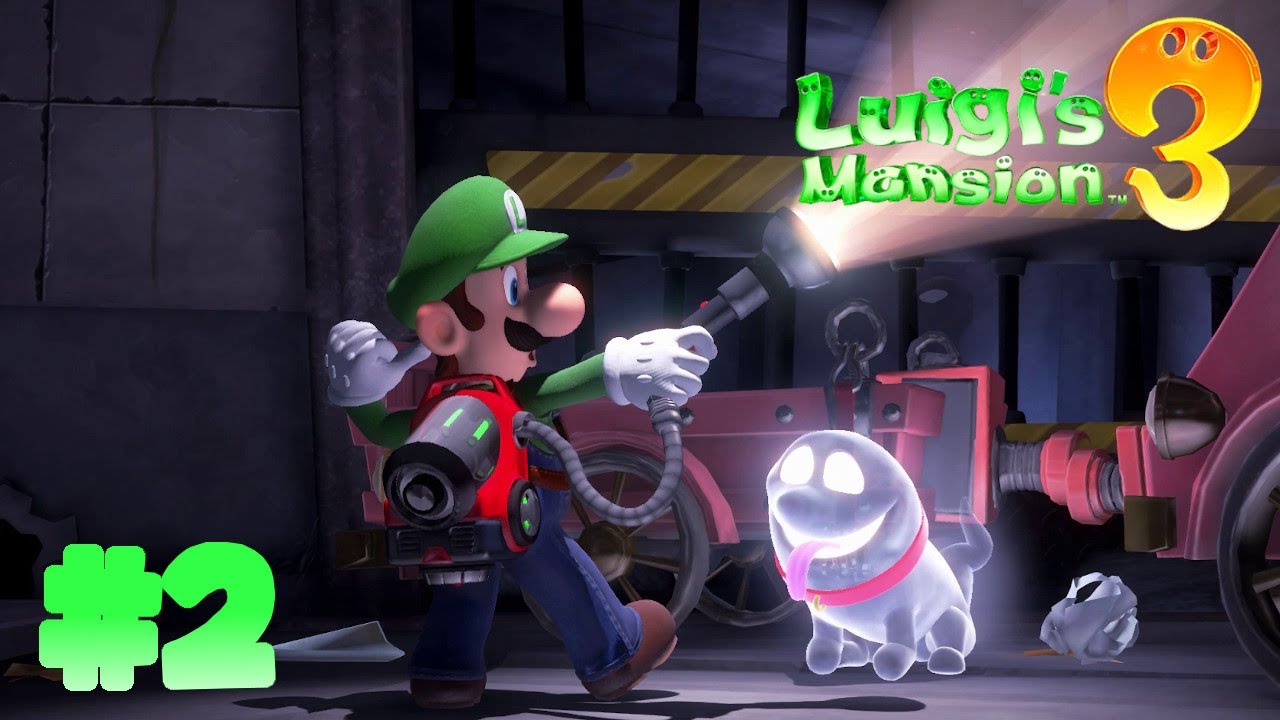 Poltergust G-0M - Luigi's Mansion 3: Ep #2 - Gameplay Ita