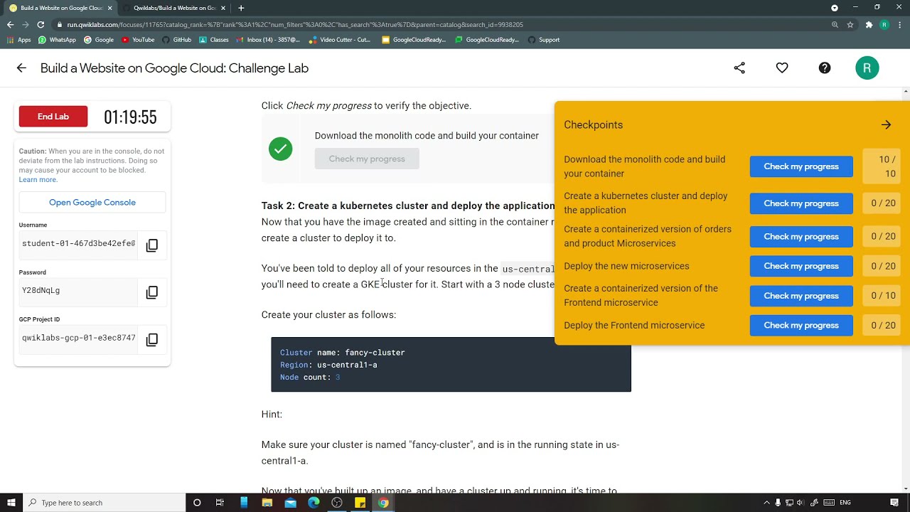Build a Website on Google Cloud Challenge Lab | Qwiklabs [GSP319]