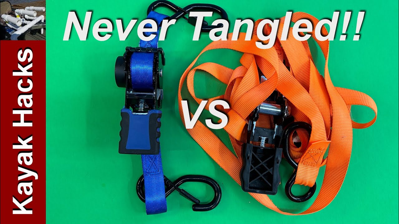 Kayak Ratchet Straps - Strapinno Retractable Straps Review