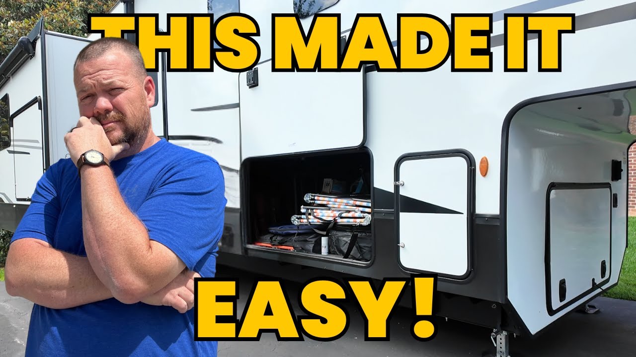 THE RV STORAGE Set-Up That Changed How We Travel - No Expensive Slide-Out Tray Needed.