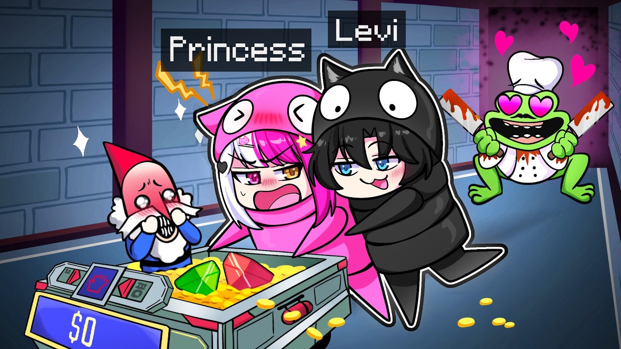 LEVI WON'T STOP FLIRTING WITH ME in R.E.P.O...