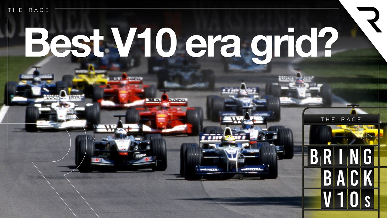 Which season had the BEST grid in F1's V10 era?