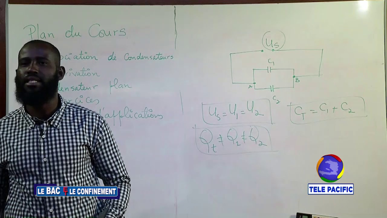 PHYSIQUE- Condensateur en Physique avec Prof. JUDE DELIA [Le Bac Et Le Confinement] 06