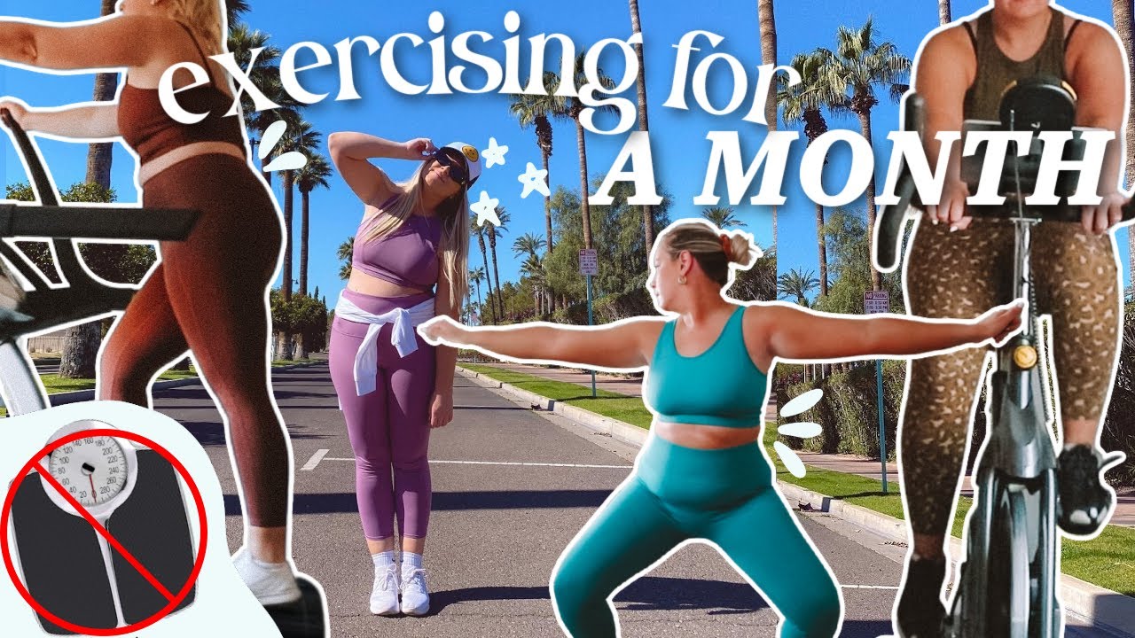 i tried working out EVERY DAY for a month...this is what happened