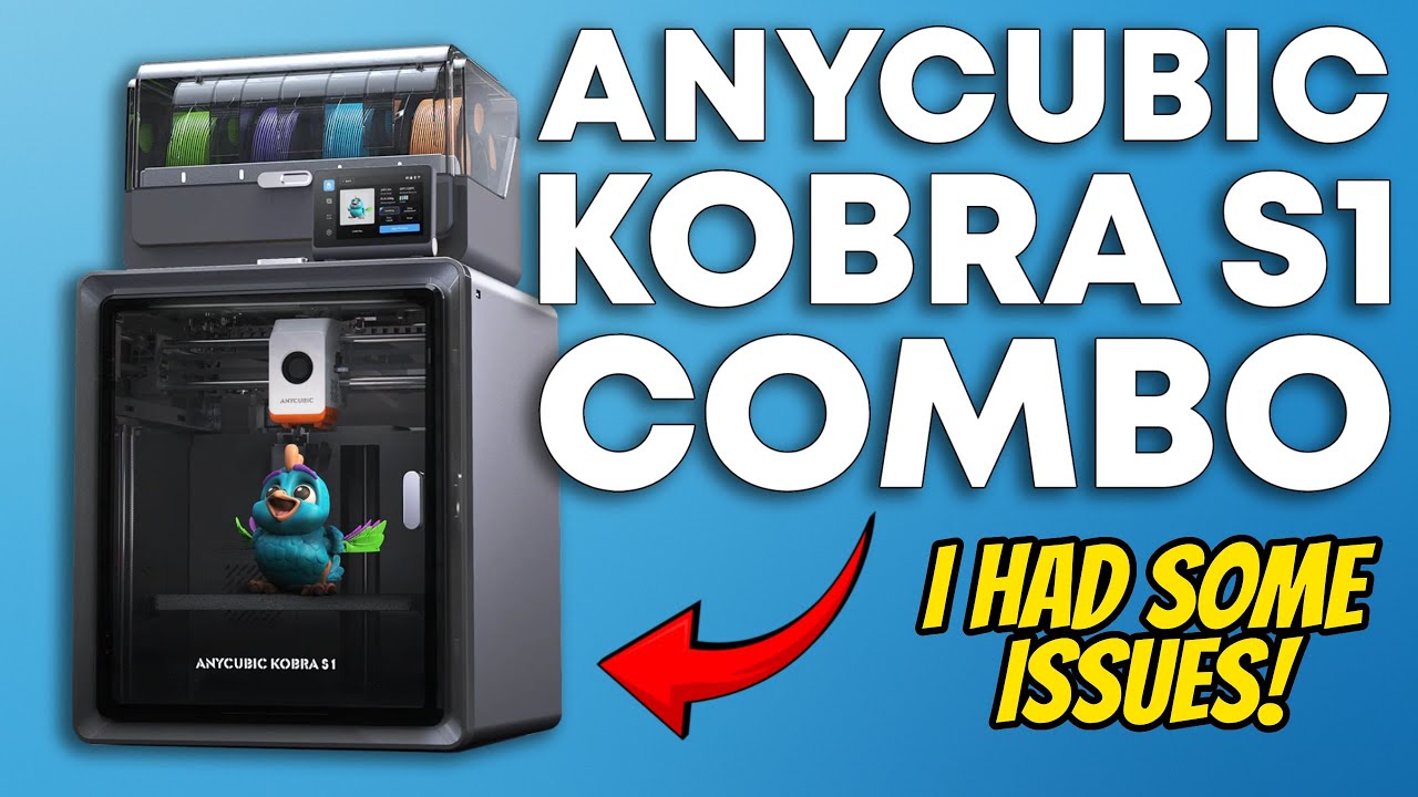 Мои первые впечатления оказались не очень хорошими! | Anycubic Kobra S1 Combo