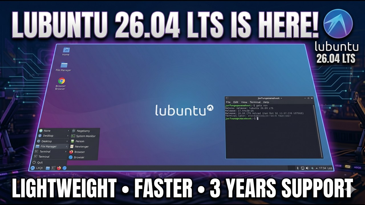 Lubuntu 26.04 LTS Released &ndash; Better Performance, New Features & Long-Term Support