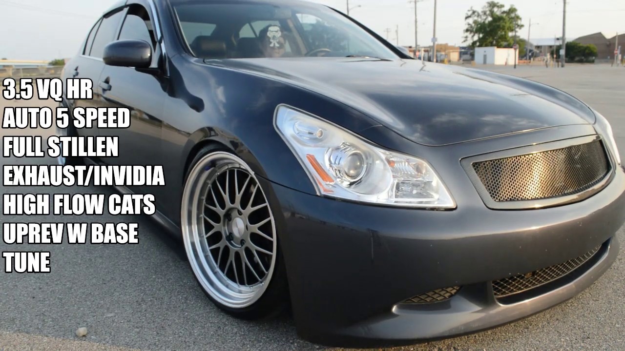 1v1 Tuned Infiniti G35 HR Vs Stage 3 Focus St Vs Police