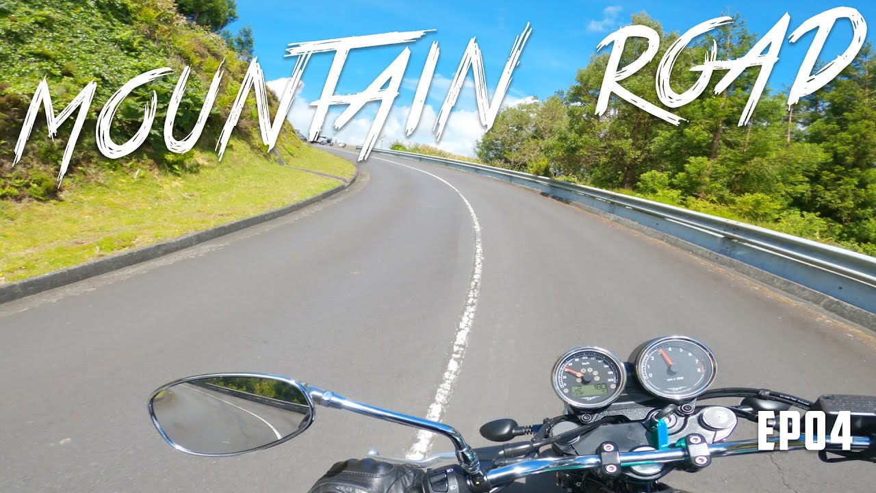 AZORES ON TWO WHEELS - E04 - MOUNTAIN ROAD TO LAGOA DO FOGO