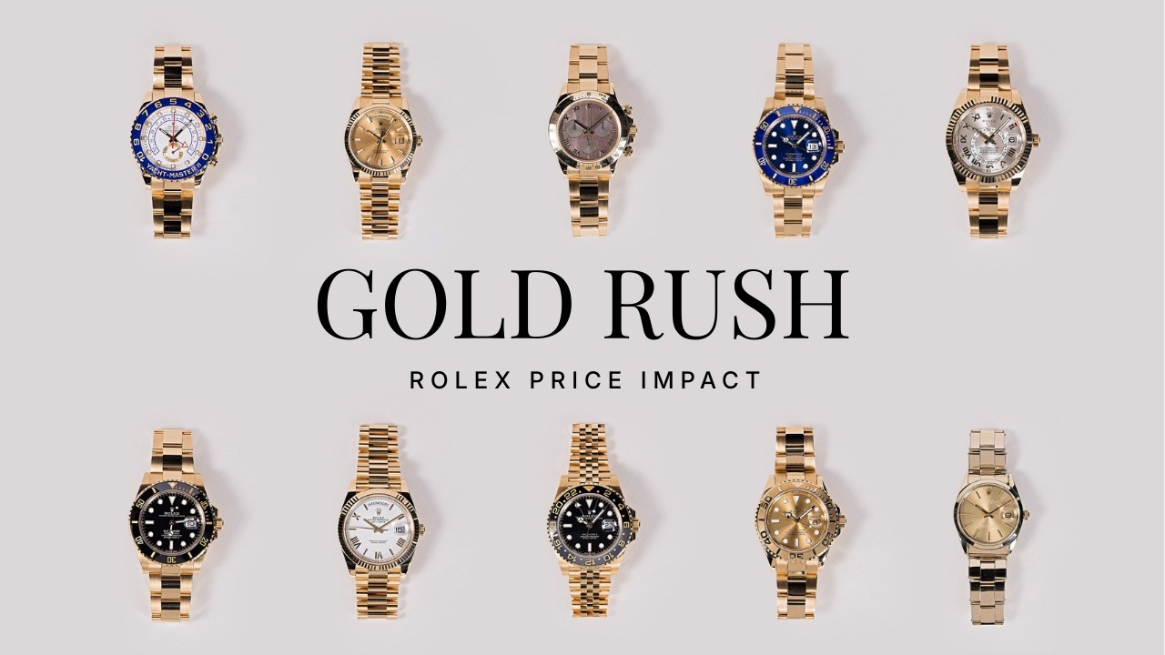 The Gold Rolex Era: Most Popular Models and How Gold Prices Are Shaping the Market