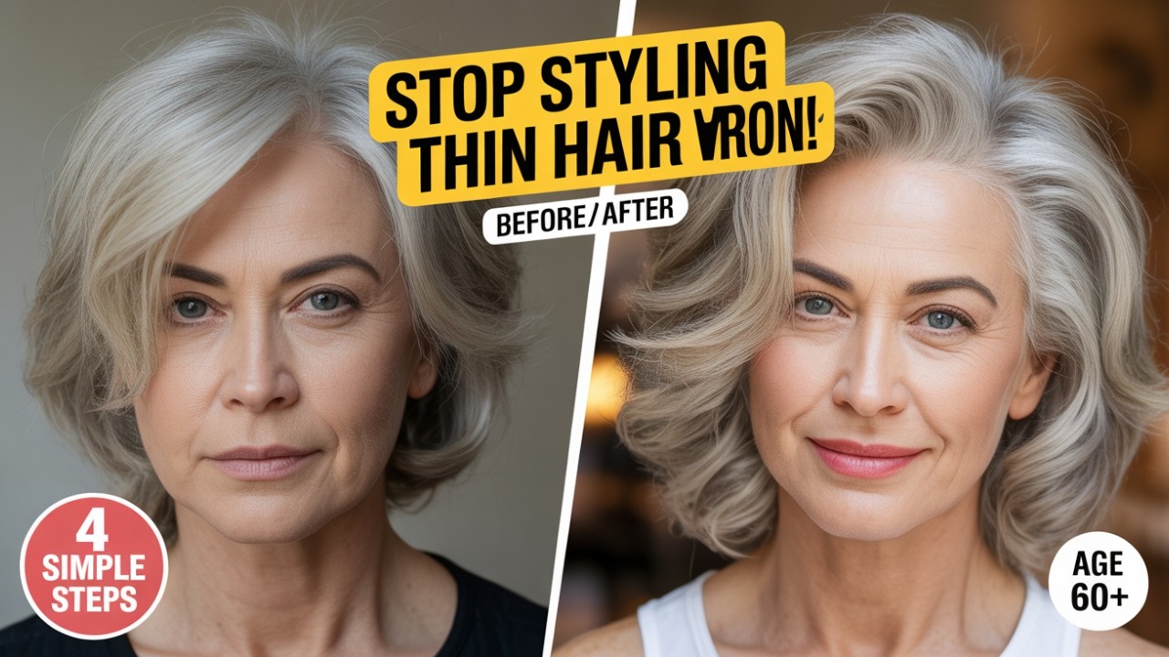 STOP Styling Your THIN Hair WRONG! 3 SIMPLE STEPS to Fix It