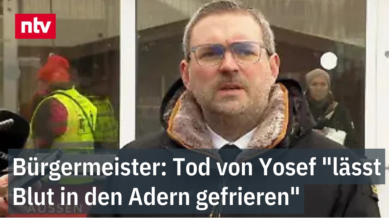 Bürgermeister: Tod von Yosef 