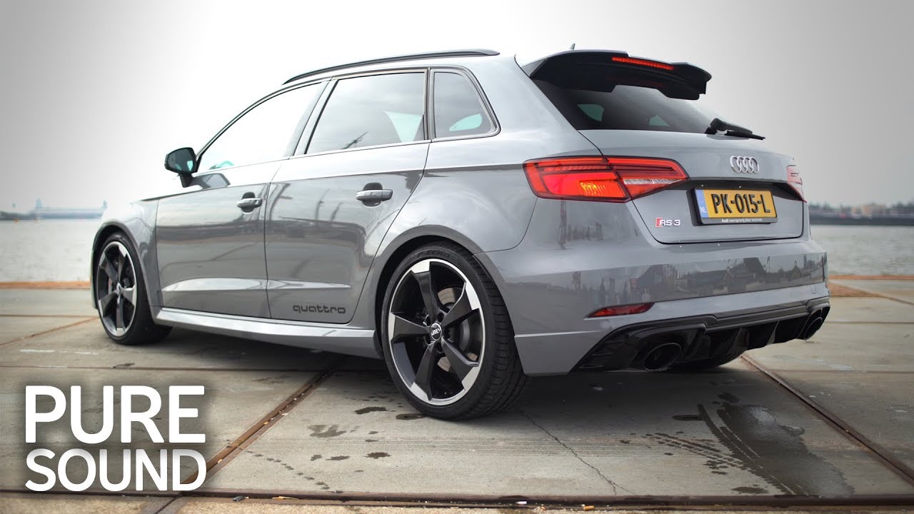 2017 Audi RS3 (400hp) - pure SOUND!