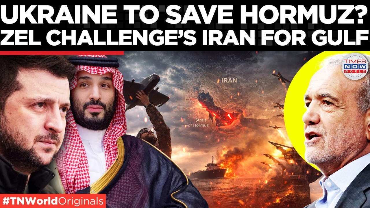 HORMUZ SHOWDOWN: Zelensky Offers Drones To 'Open Hormuz', Sparks Iran's Warning! | US-Iran War