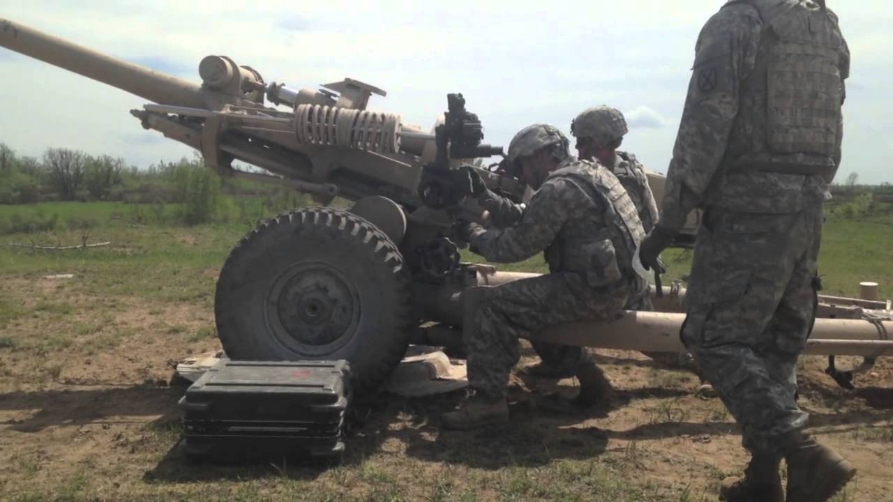 Artillery movement training at Fort Drum