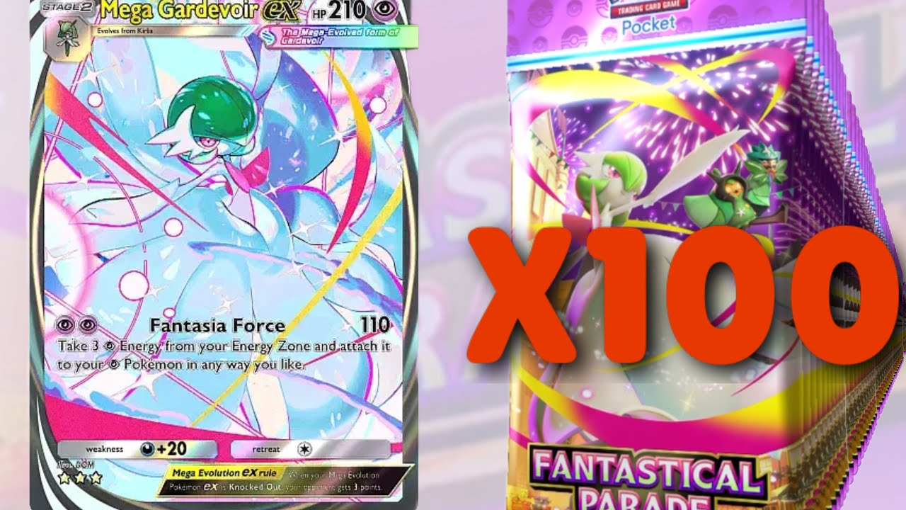 Открываю 100 совершенно новых фантастических парадных наборов в Pokemon TCG Pocket!!!