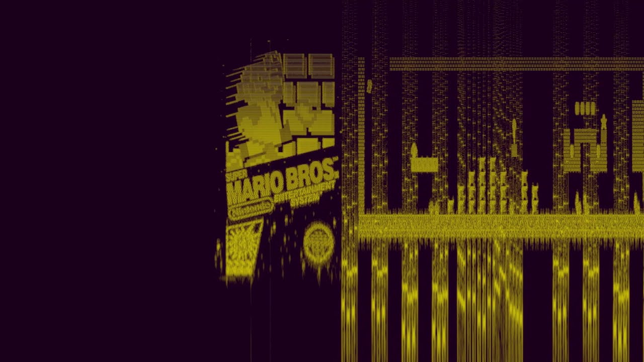Super Mario Bros. Level 1-2 Spectrogram