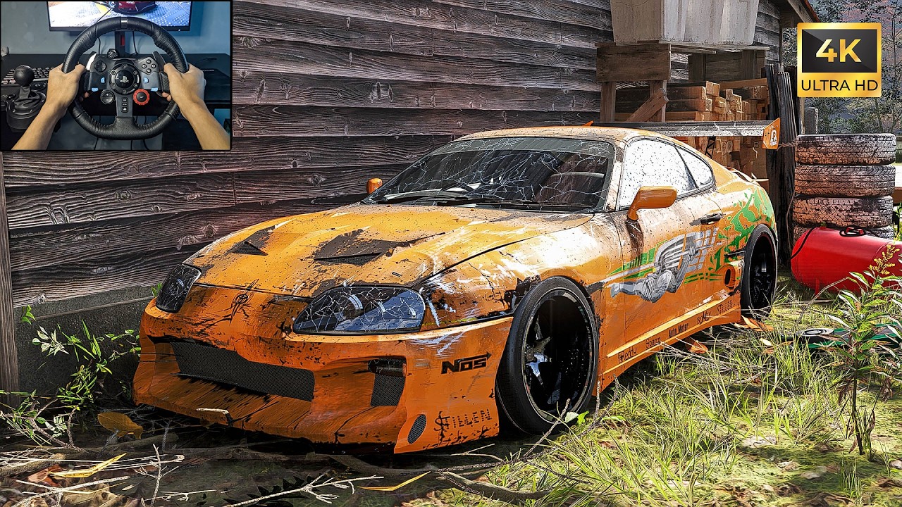 Rebuilding Fast And Furious Toyota Supra - Forza Horizon 6 | Logitech G29 Stering Wheel Gameplay