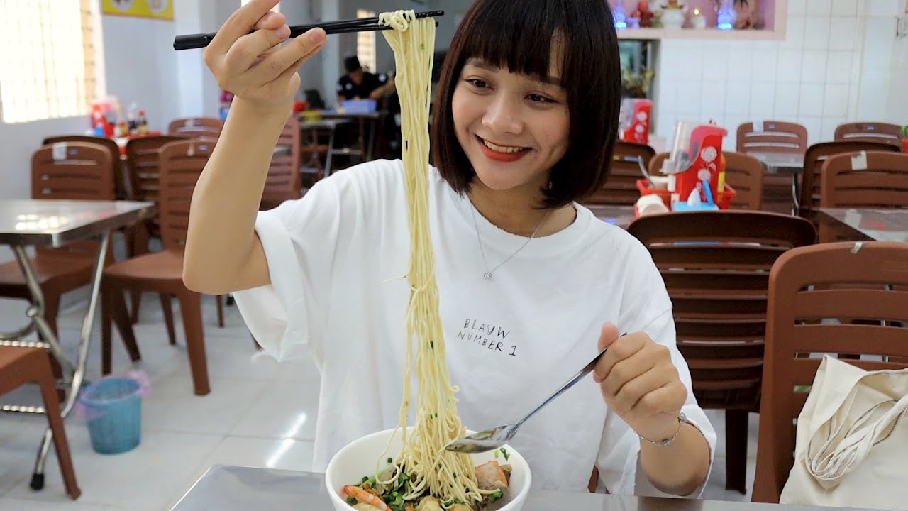 코이티비 우유의 베트남 수타면 달인 요리 먹방!｜ Đệ nhất KUNGFU mì kéo｜Vietnam street food