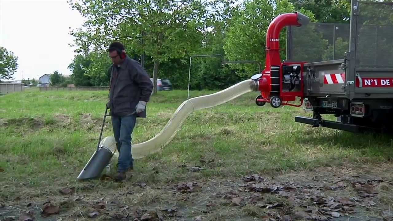 Aspirateur de feuilles tracté - Loxam