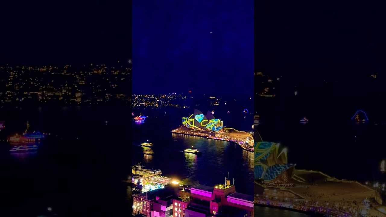 #vividsydney #vividsydney2025 #shorts #letsgetlost #gemmiechu