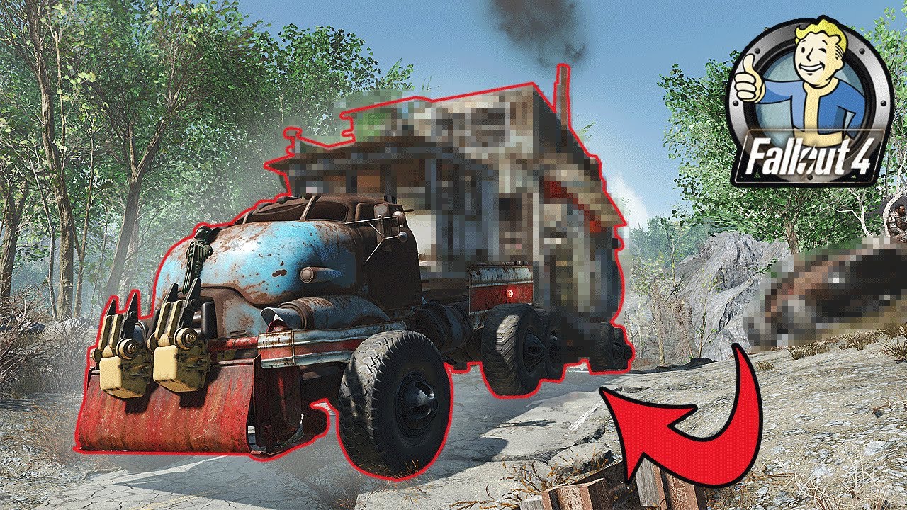 FALLOUT 4: MAKING A MAD MAX TRUCK OVERLANDER  #fallout4 #2024