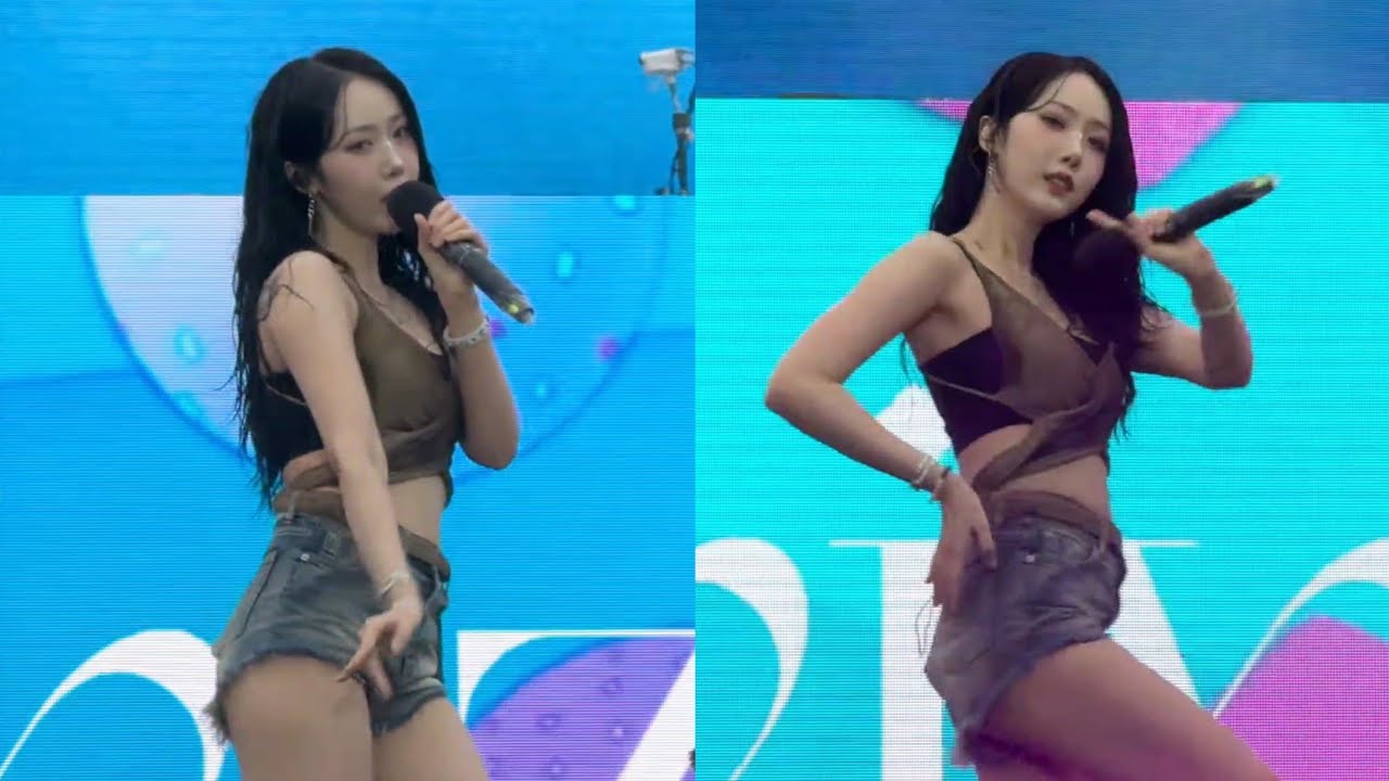 240824 비비지 신비 직캠 'MANIAC' (VIVIZ SINB FanCam) @워터밤 Singapore