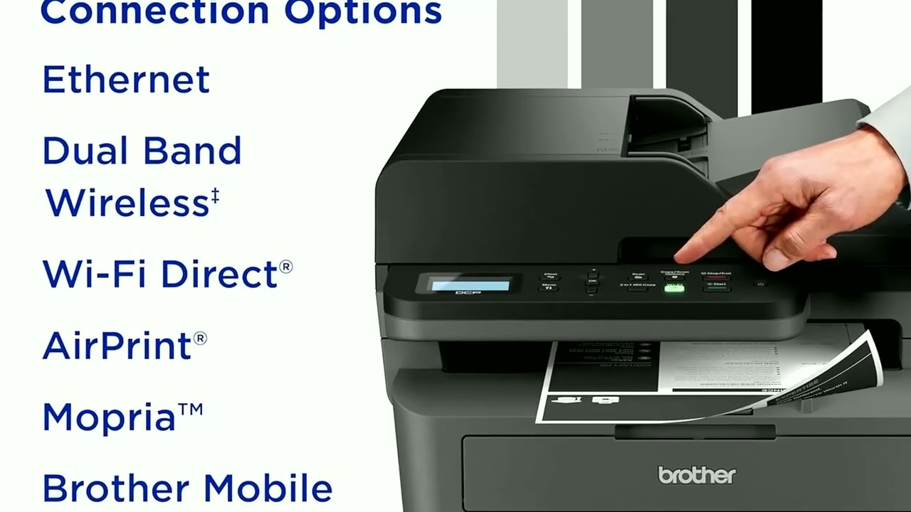 Brother DCP-L2640DW Review: Compact Monochrome Laser Printer with Scan, Copy , Duplex, ADF & WiFi