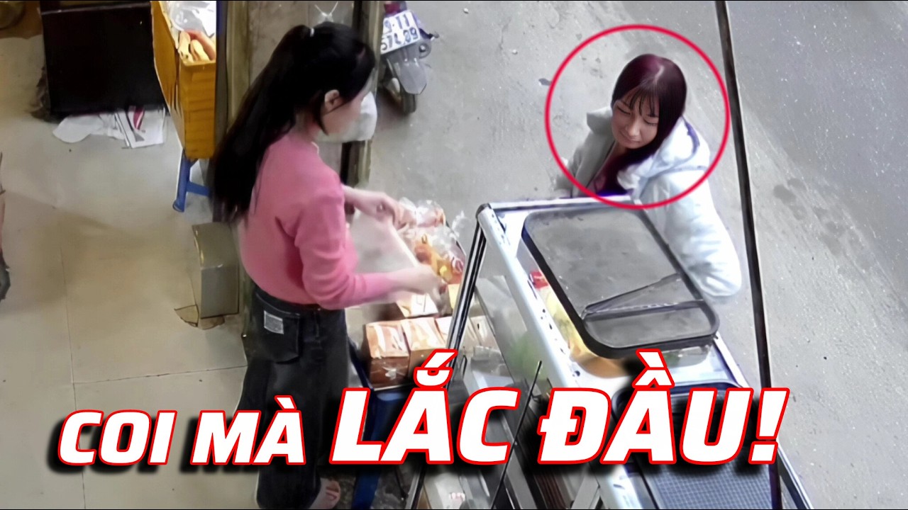 Camera ghi lại hành động khó chấp nhận của cô gái này
