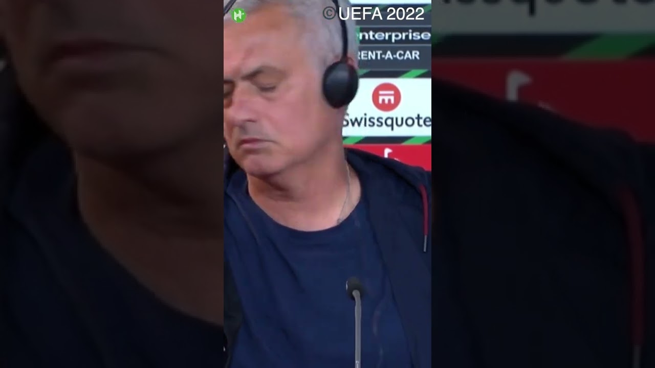 &ldquo;I thought you were speaking Albanian!&rdquo; Funny Jose Mourinho translation mix up 😂 #shorts
