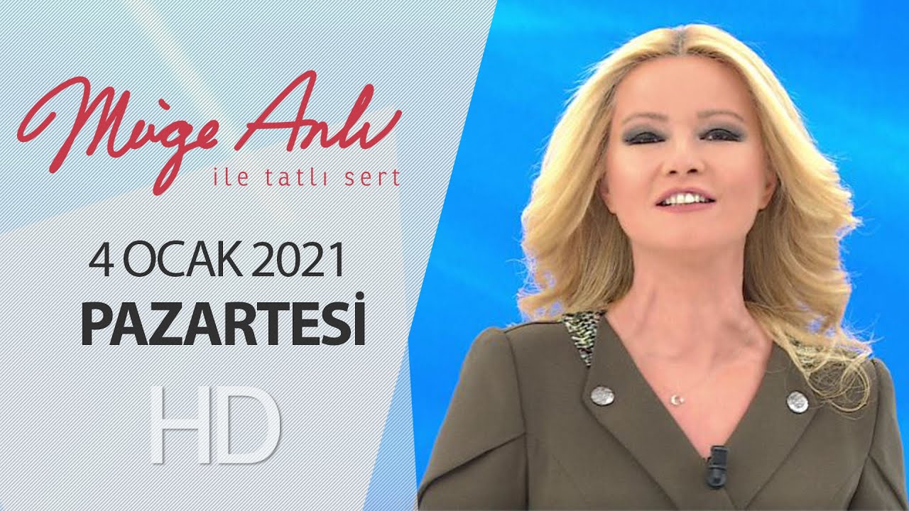 M&uuml;ge Anlı ile Tatlı Sert 4 Ocak 2021 | Pazartesi