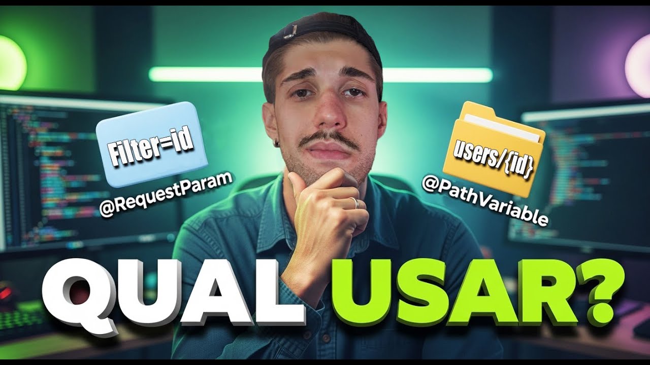 @RequestParam vs @PathVariable: Quando usar cada um? (Spring Boot)