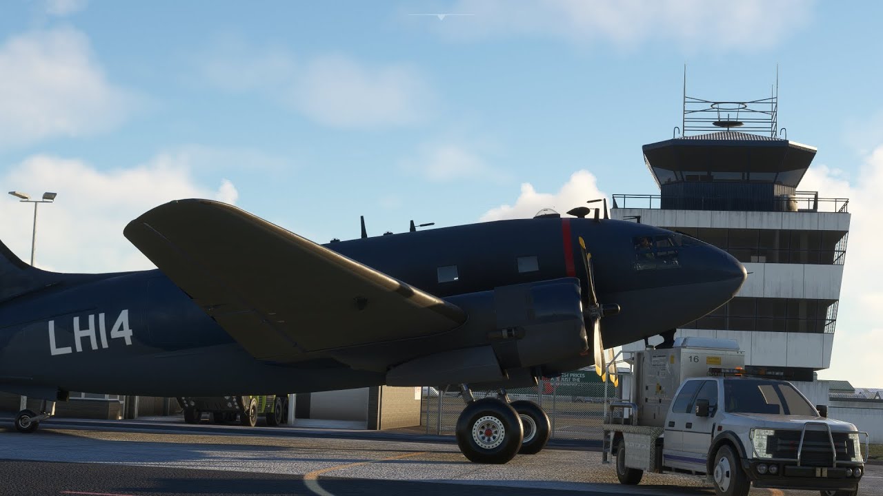 Livestream exploring the Coromandel Peninsula in the Curtis C-46 Commando in Flight Simulator