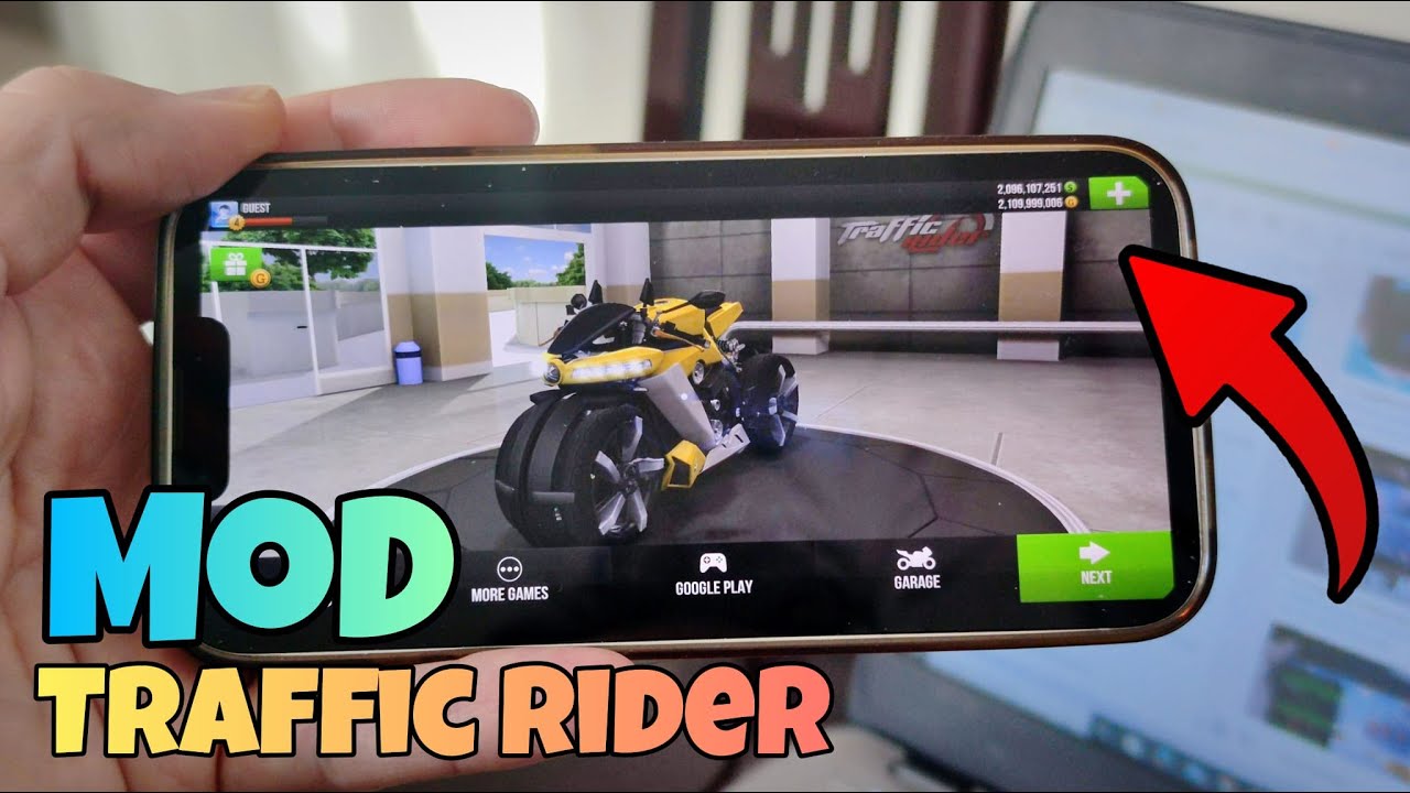 Traffic Rider HACK iOS iPhone  - Traffic Rider MOD iOS iPhone