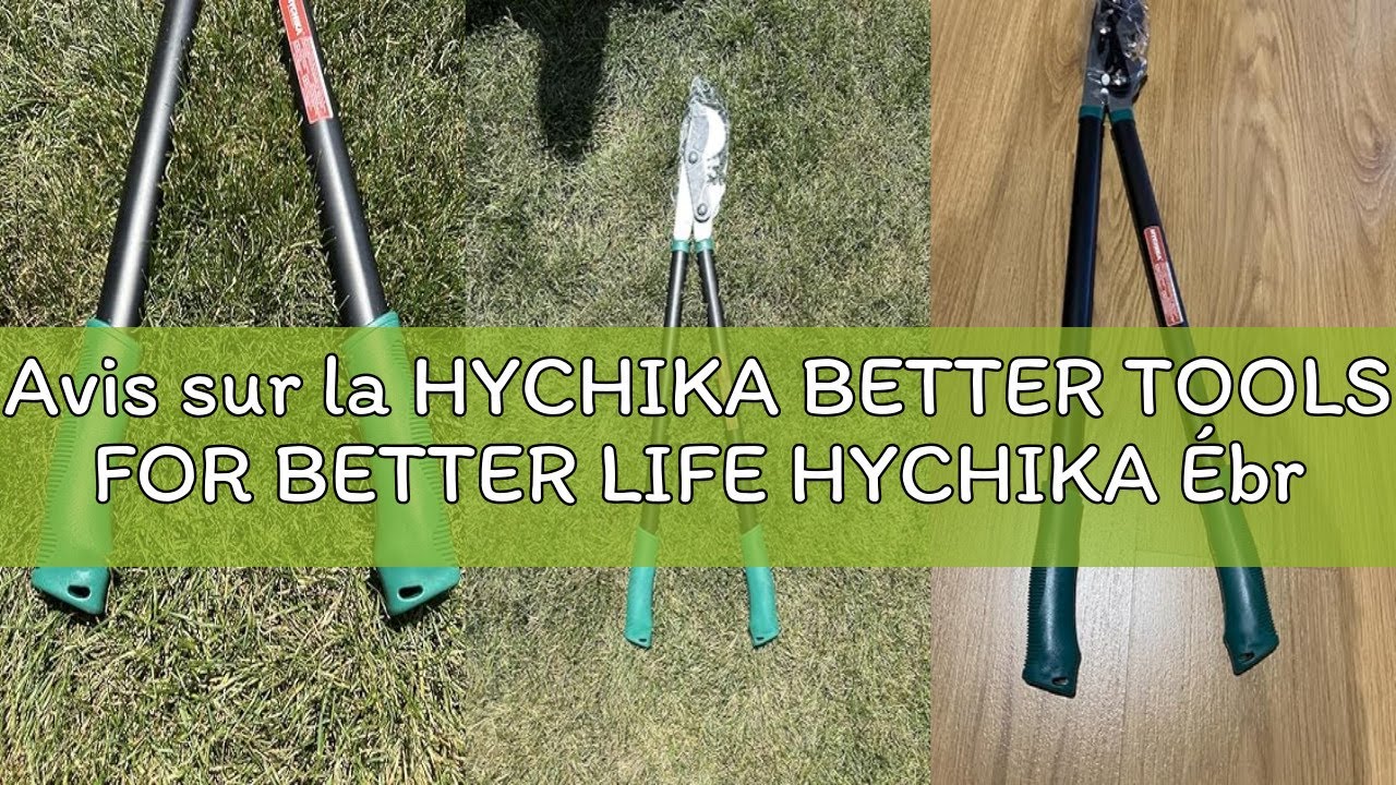 Avis sur la HYCHIKA BETTER TOOLS FOR BETTER LIFE HYCHIKA Ébrancheur télescopique pour bois frais Cou