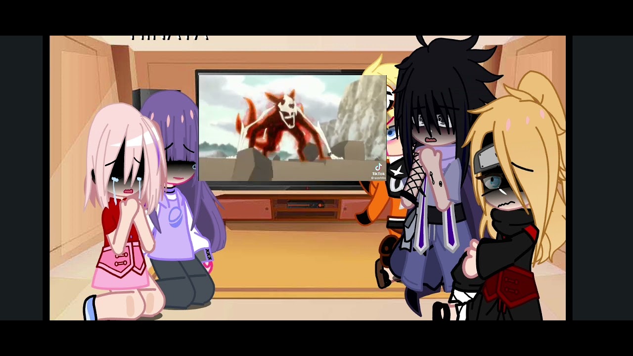 A couple of Narutos friends react to monster + extra tiktoks ||Sasunaru|| StarloQueen