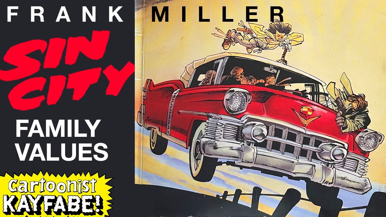 Cadillacs & Ninjas - Frank Miller SIN CITY Yarn: Family Values Graphic Novel