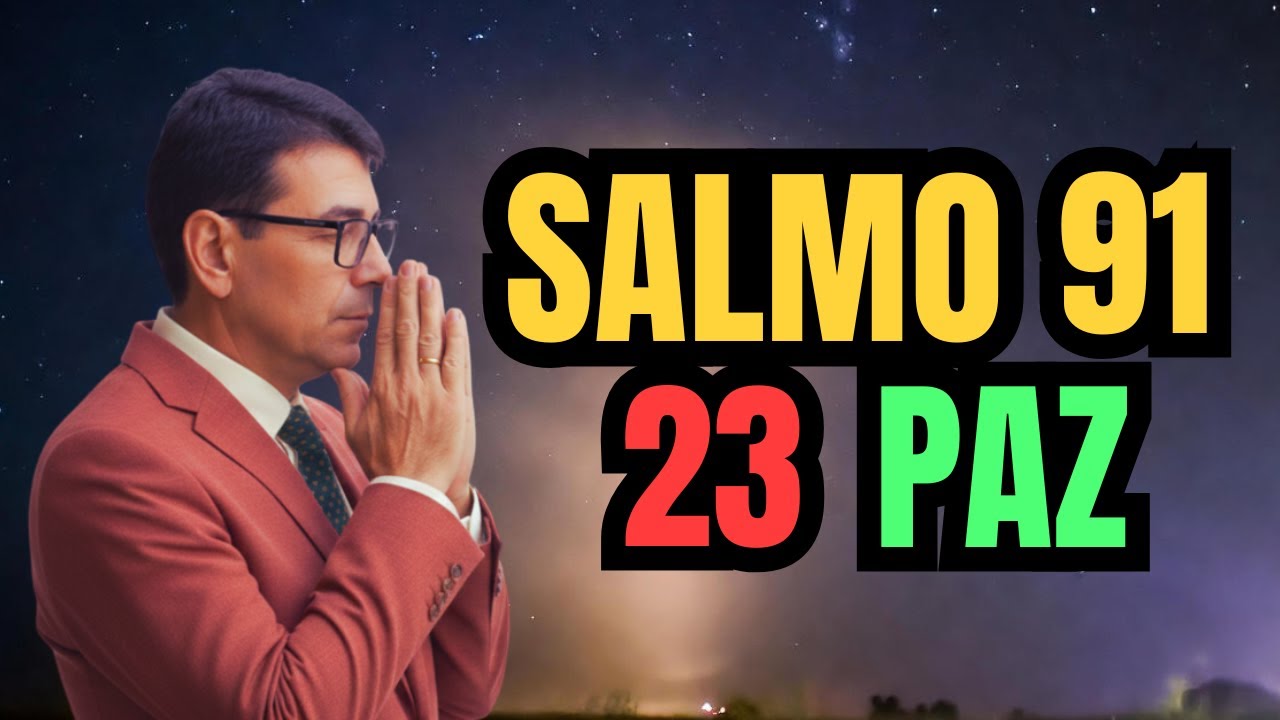 DORME EM PAZ! Oração Forte (Salmo 91/23) Que Acaba com a Ansiedade em 20 Minutos!