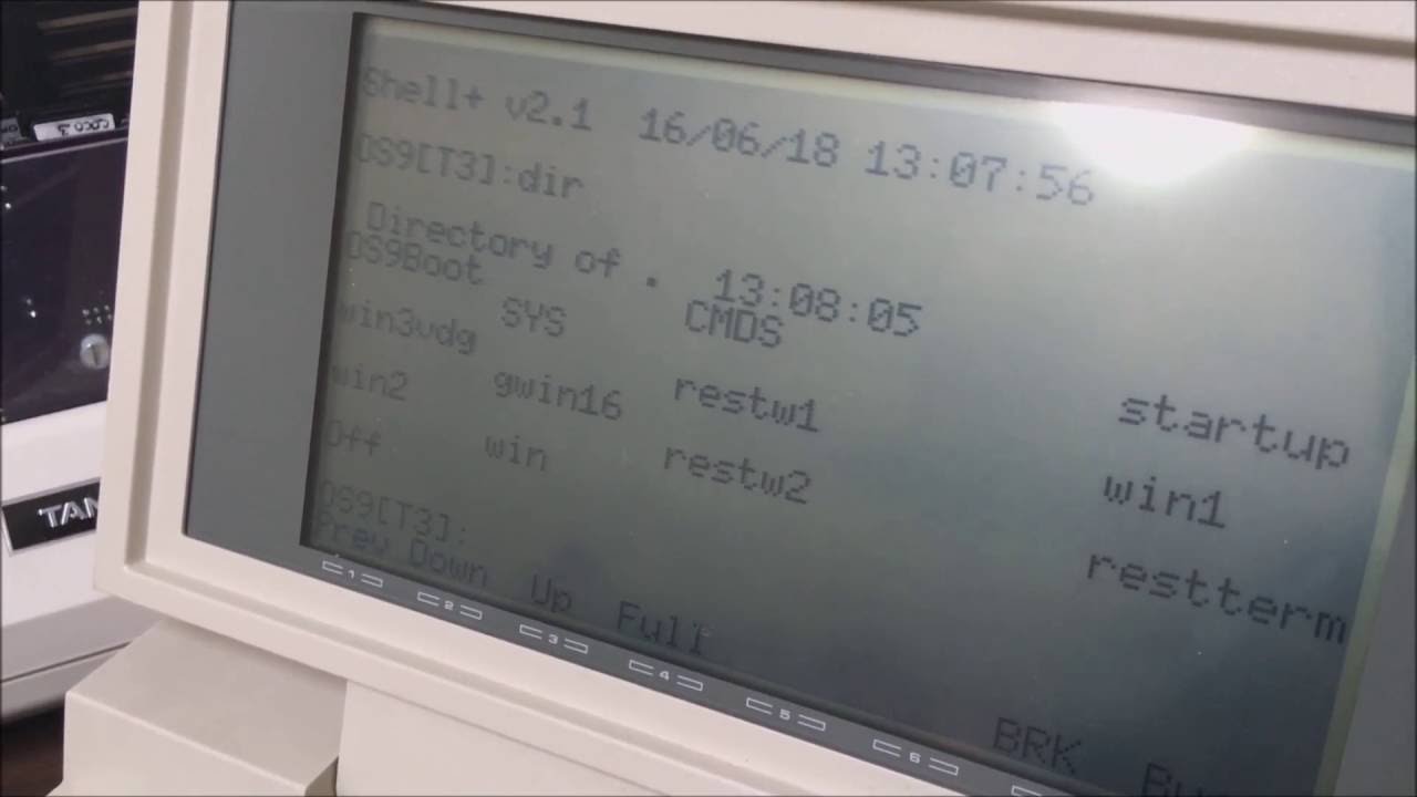 Tandy 200 as a Terminal for OS9 Level II