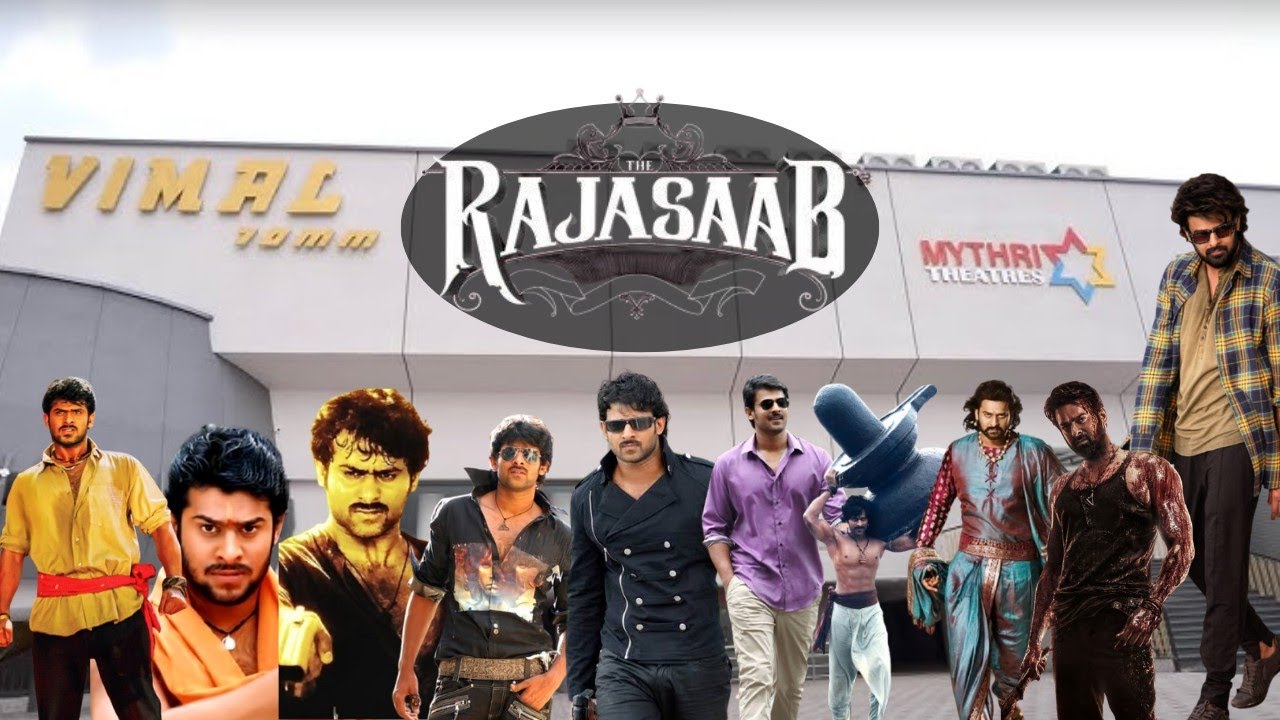 Rajasaab Vlog  Ft. Vimal 70mm Theatre -1 | Prabhas | Maruthi | Thaman S | Malavika mohan