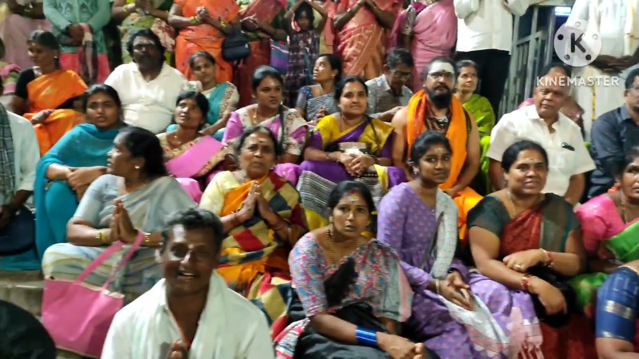 అరుణాచలం శివయ్యను దర్శించుకుని గిరి ప్రదర్శన చేస్తున్న దృశ్యం