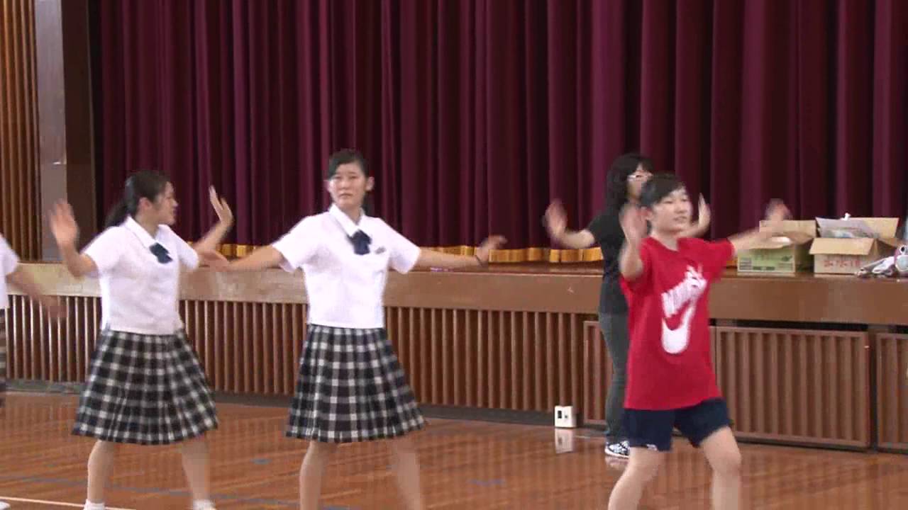 「新いずみ音頭」踊り練習