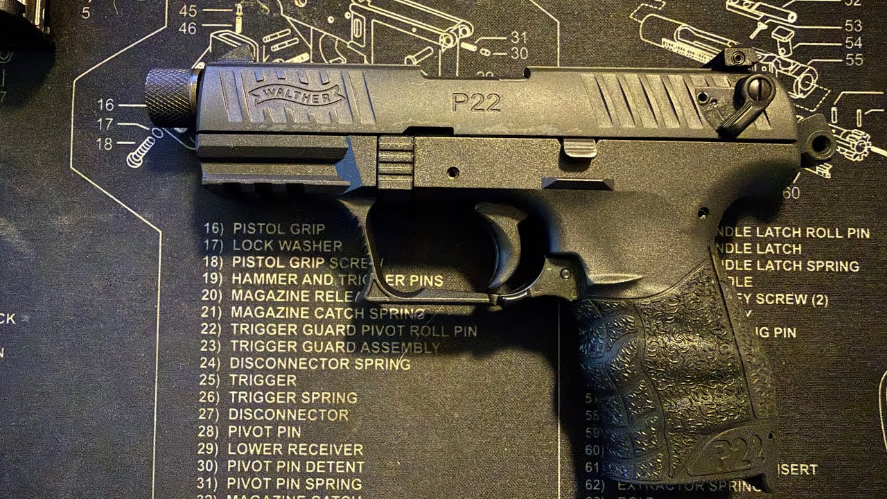 Walther p22. Более детальный обзор.