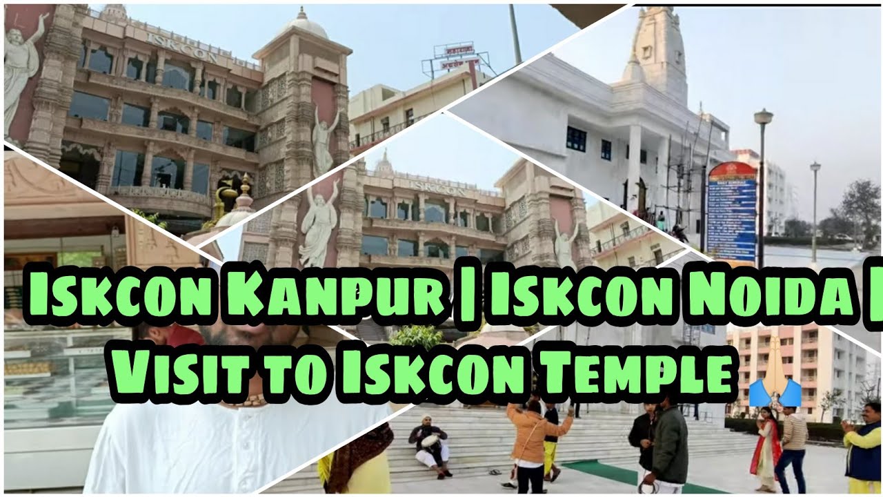 #vlog 16 Iskcon Kanpur-Noida #iskcon #youtube #travel #india #radhakrishna@ISKCONNOIDAofficial