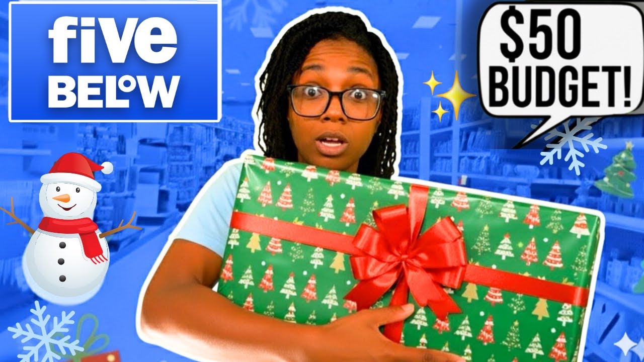 Я купил своему ДРУГУ рождественский подарок менее чем за 50 долларов в Five Below 🎁💸 | Идеи досту...
