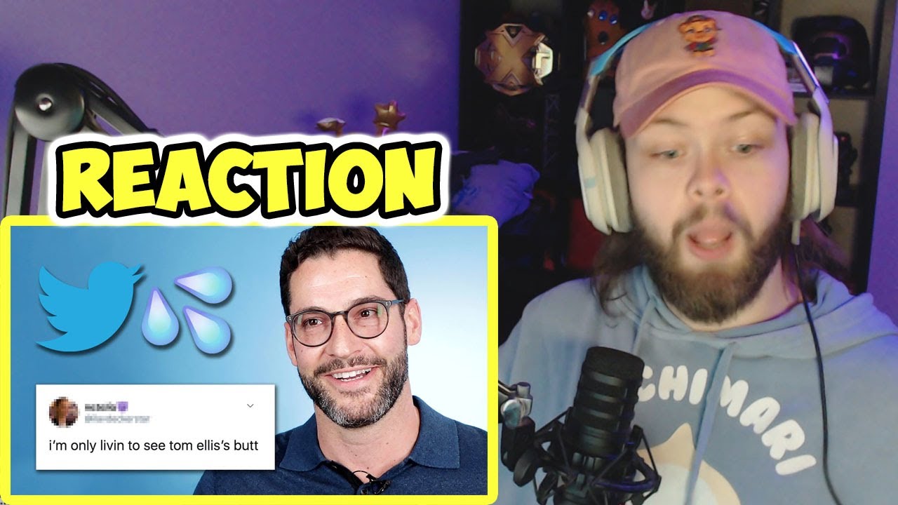 Tom Ellis Reads Thirst Tweets (REACTION!!!)
