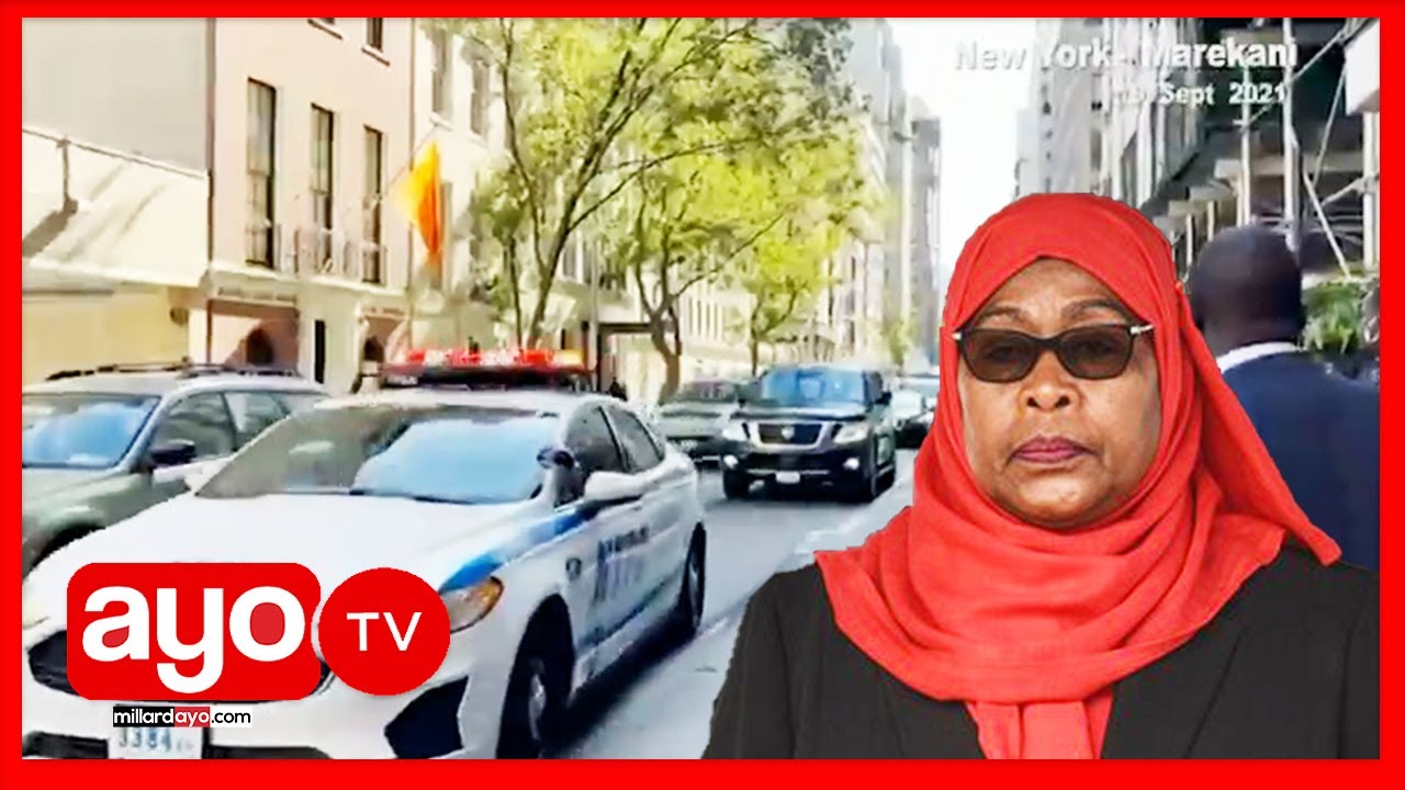 TAZAMA MSAFARA WA RAIS SAMIA NCHINI MAREKANI, AWASILI NEW YORK