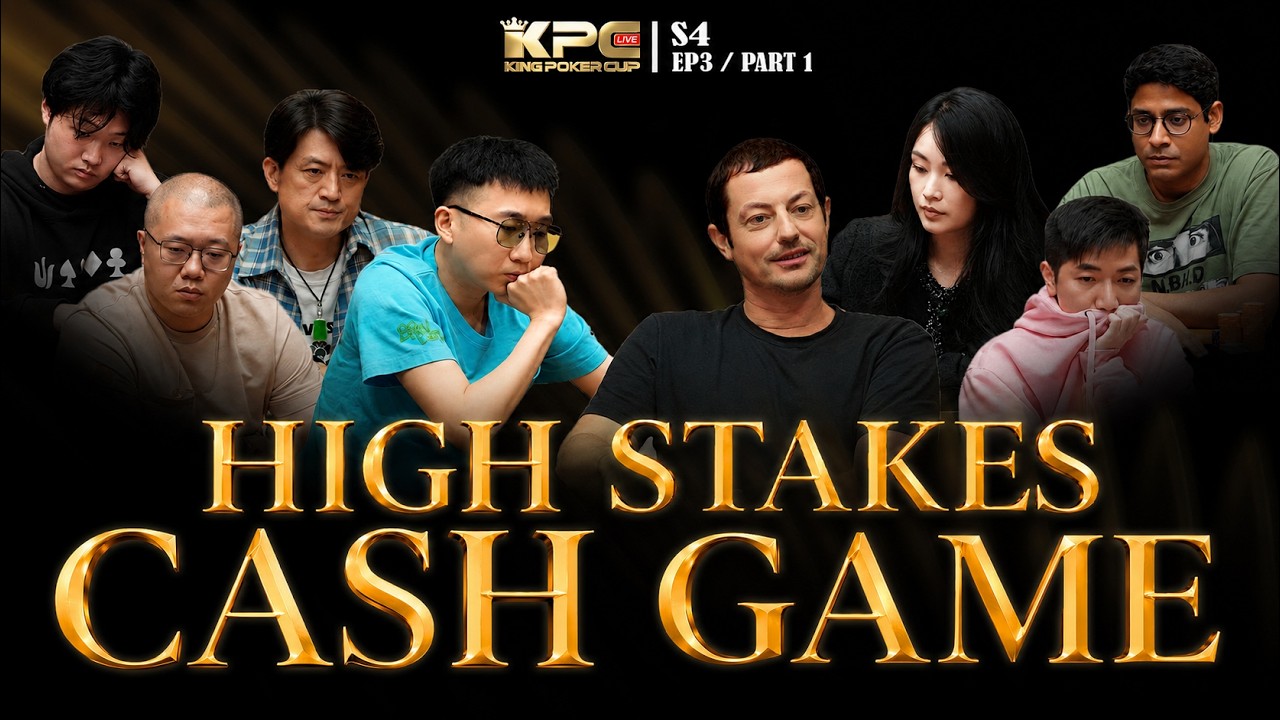 Elite Pros Clash | High Stakes Cash Game | KPC LIVE S4 EP3 Part 1