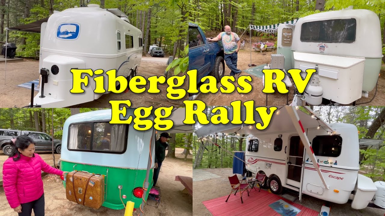 Our first egg rally! Spring Fling New England 2023 at Chocorua KOA in New Hampshire