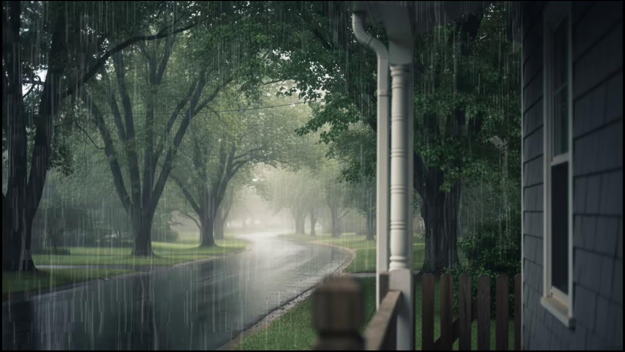 Peaceful Woodland Rain Ambience | Natural Sounds for Relaxation & Rest